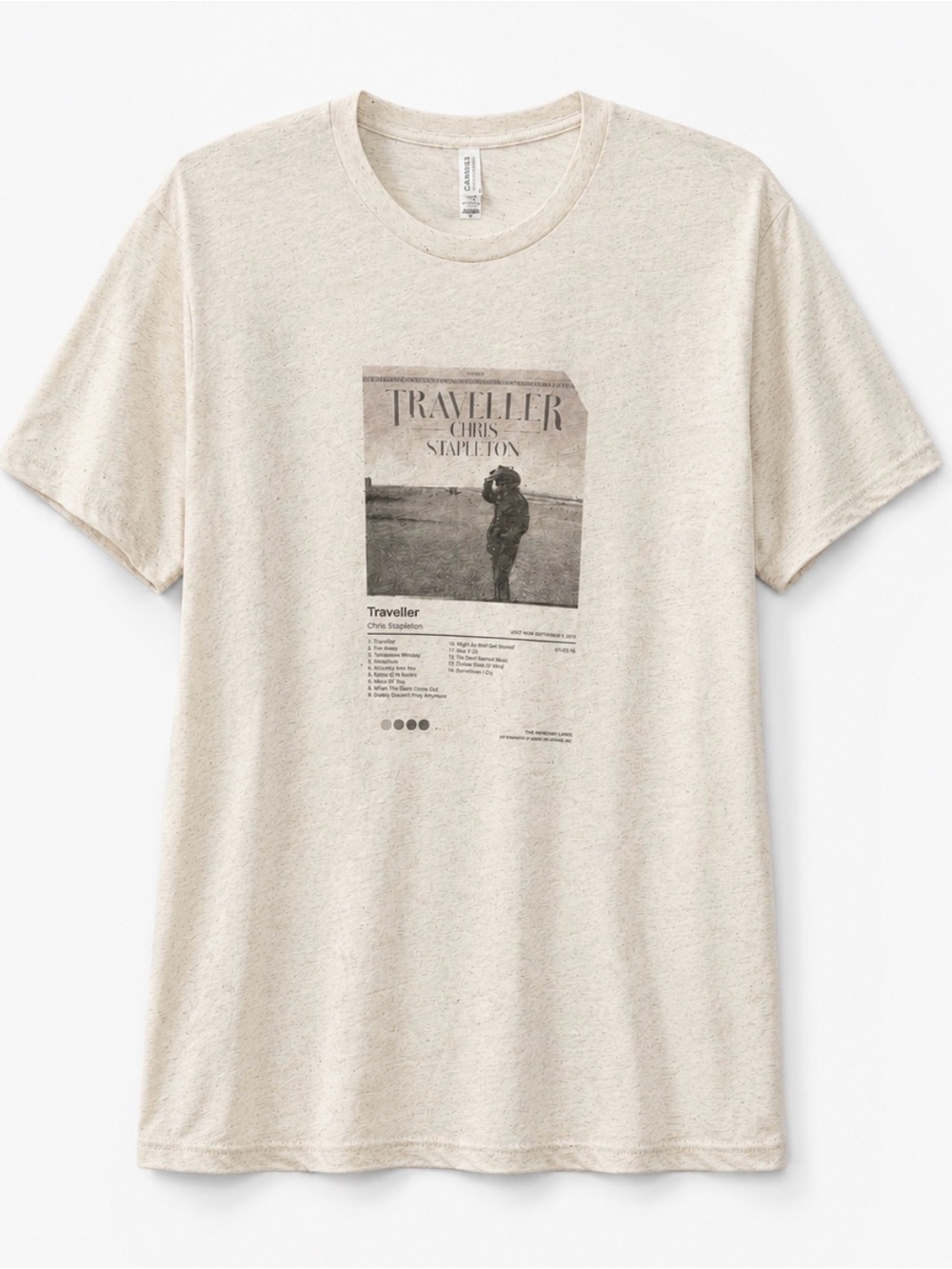 Chris Stapleton Traveller Graphic Tee | Bella+Canvas | Lightweight | Size XL